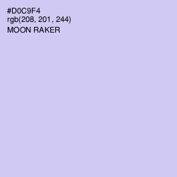 #D0C9F4 - Moon Raker Color Image